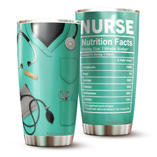 Load image into Gallery viewer, Nurse gift-Nurse accessories for work-gifts for nurses-nursing graduation gifts-nurses week-nursing gifts for new nurses- nurse cup- nurse appreciation gift Nurse Daily Affirmations Tumbler 20oz