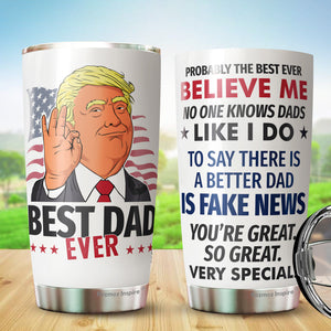 Dad Gifts - Best Dad Ever Gifts - Fathers Day Gift - Dad Gifts From Daughter - Gifts For Dad On Fathers Day - Fathers Day Gift From Daughter - Best Dad Mug - Christmas Gifts For Dad Tumbler