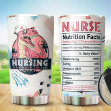 Load image into Gallery viewer, Nurse Gifts - Best Gifts For Nurse - Nursing Week Gifts - Nursing Is A Walk In The Park Mug Gift For Women - Nurse Nutrition Facts - Nurse Practitioner Gifts, Nurse Appreciation Tumbler Gifts 20Oz