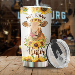 Cow Tumbler - Heifer Tumbler - Gifts for Farmers on Birthday, Christmas - Gifts for Cow Lovers - Heifer Cup - Cow Cup - Gifts for Coworkers, Colleagues, Friend - Cow Lover Tumbler - Cow Mug