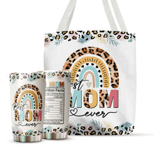 Load image into Gallery viewer, Mom Tumbler - Gifts for Mom on Mother&#39;s Day - Best Mom Ever Tumbler - #1 Mom Nutrition Facts Tumbler - Gift for Mom, Mother, Mommy from Daughter, Son, Kids - Mom Tumbler 20oz