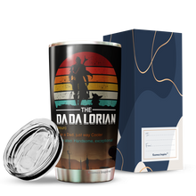 Load image into Gallery viewer, Dadalorian Tumbler - Tumblers For Dad From Daughter, Son, Kids - Dad Life Tumbler - Birthday  Gifts For Dad Tumbler - Gifts Idea For Dad, Daddy, Father - Fathers Gifts - Tumbler 20oz