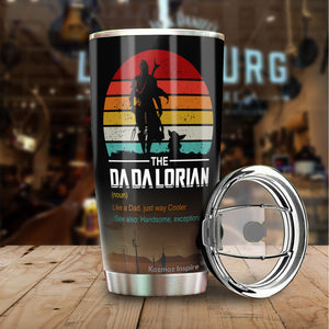 Dadalorian Tumbler - Tumblers For Dad From Daughter, Son, Kids - Dad Life Tumbler - Birthday  Gifts For Dad Tumbler - Gifts Idea For Dad, Daddy, Father - Fathers Gifts - Tumbler 20oz