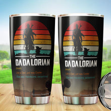 Load image into Gallery viewer, Dadalorian Tumbler - Tumblers For Dad From Daughter, Son, Kids - Dad Life Tumbler - Birthday  Gifts For Dad Tumbler - Gifts Idea For Dad, Daddy, Father - Fathers Gifts - Tumbler 20oz