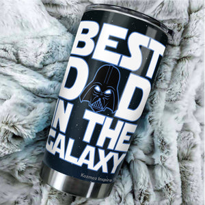 Best Dad In The Galaxy Tumbler - Dad Nutrition Facts Tumbler - Best Dad Tumbler - Dad Birthday Gifts From Son, Daughter, Kids - Gifts Idea For Dad, Daddy, Father - 2022 Fathers Gifts - Tumbler 20oz