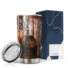 Load image into Gallery viewer, Dad Tumbler 20oz - Being Papa Is Priceless Travel Coffee Mug - Tumbler Gifts for Dad, Father, Bonus Dad, Father-in-law - Birthday, Christmas, Father's Day Gifts for Dad