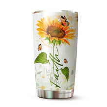 Load image into Gallery viewer, Inspirational Gifts - Personalized Sunflower Tumbler - Gifts For Women On Any Occasion - Your Are Beautiful Victorious Christian Gifts For Women Birthday Christmas 20 Oz Tumblers Travel Cup