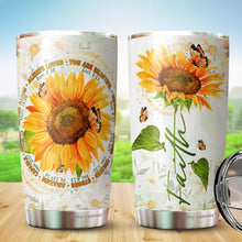 Load image into Gallery viewer, Inspirational Gifts - Personalized Sunflower Tumbler - Gifts For Women On Any Occasion - Your Are Beautiful Victorious Christian Gifts For Women Birthday Christmas 20 Oz Tumblers Travel Cup