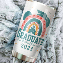 Load image into Gallery viewer, Tumbler Graduation Gifts 2023 - Funny Graduation 20 Oz Travel Mug For College High School Phd Graduates College Masters Degree Friend Daughter Son - Graduation Decorations For Men, Women