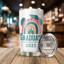 Load image into Gallery viewer, Tumbler Graduation Gifts 2023 - Funny Graduation 20 Oz Travel Mug For College High School Phd Graduates College Masters Degree Friend Daughter Son - Graduation Decorations For Men, Women